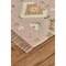 Feizy Home Collection 2' x 3' Ivory and Pink Pastel Navajo Bohemian Rectangular Wool Area Throw Rug